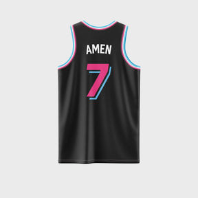 Black & Pink Seek First Jersey - Mike Malagies